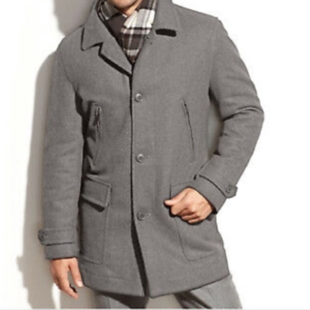 Michael Kors Gray Men's Pea Coat